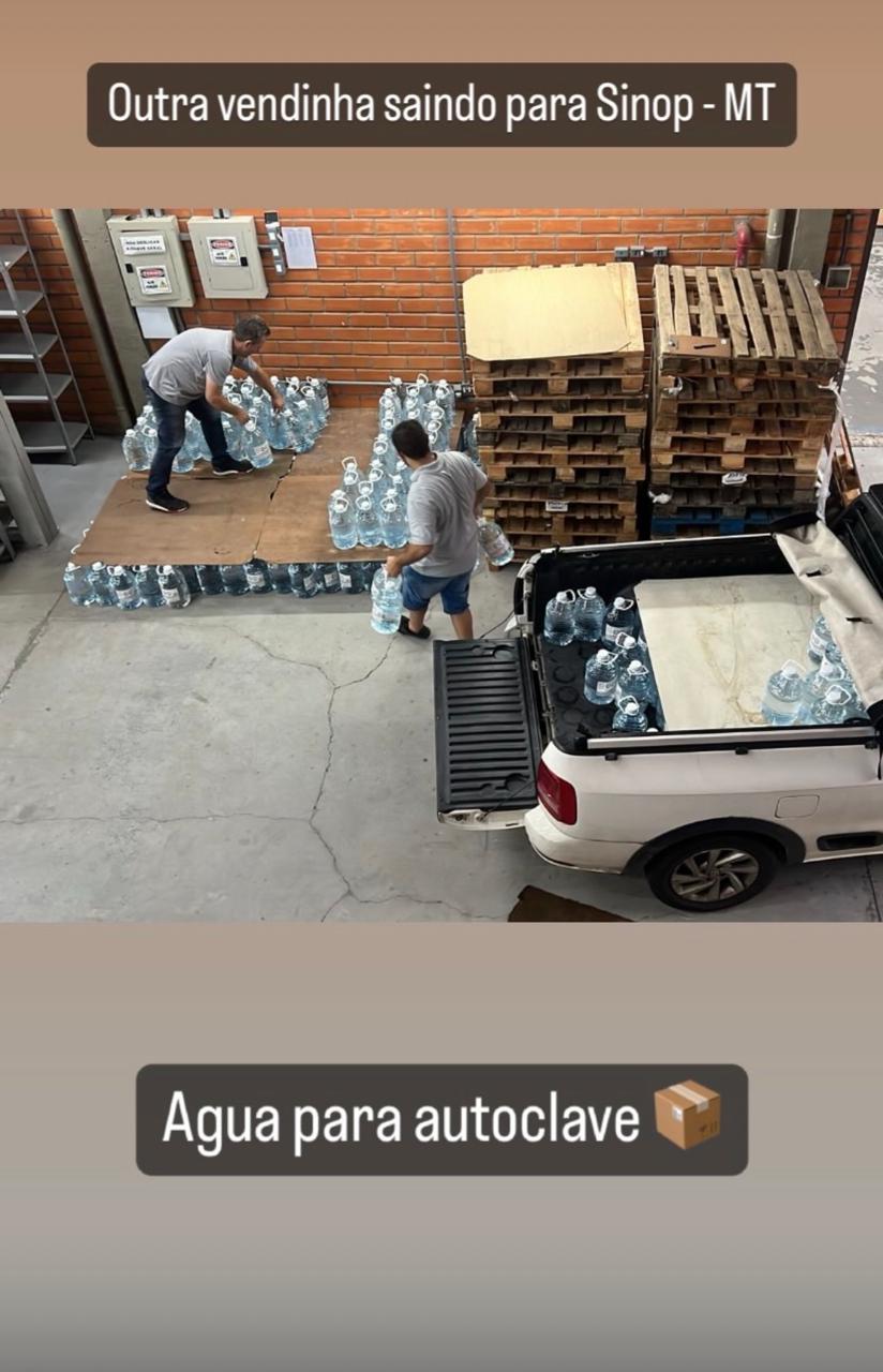 Entrega para Sinop MT